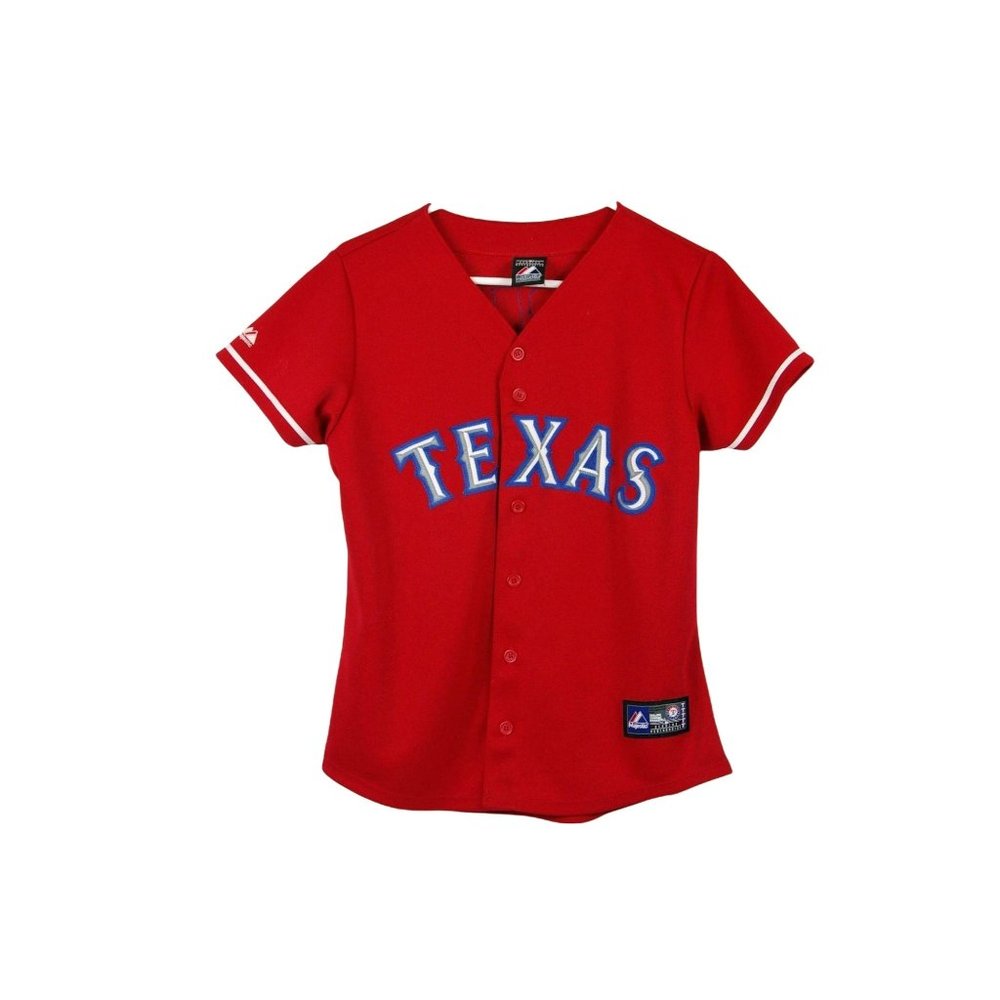 Texas Rangers Cruz 17 Majestic MLB Jersey Size M   W36